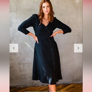 Able Lena wrap dress